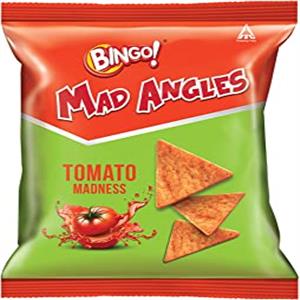 Bingo -Mad Angles Tomato Madness Chips (2 * 36.5 g) , 2 Pcs